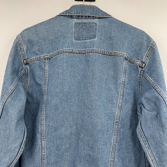 Levi’s Standard Trucker Mens Denim Jacket Size Small 90"s Style Unisex - Picture 5 of 8